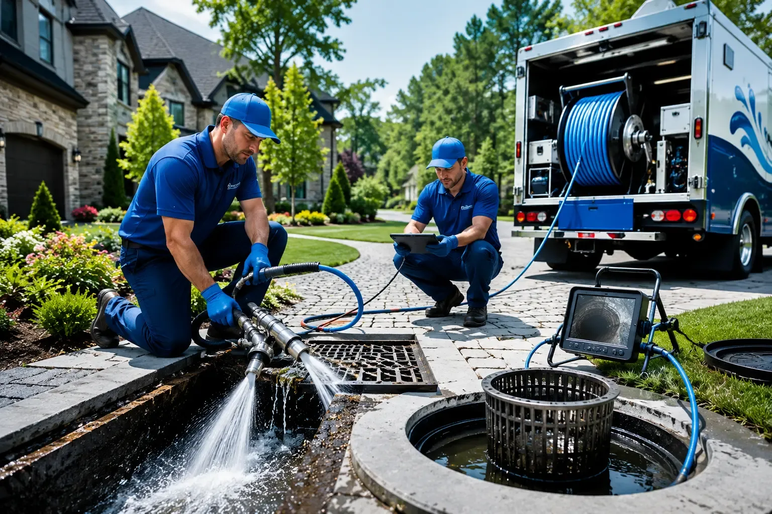 Local outdoor drain cleaning professionals in Fairfield, TX