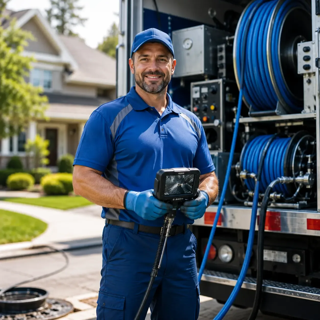 Local outdoor drain cleaning specialists in Fairfield, TX